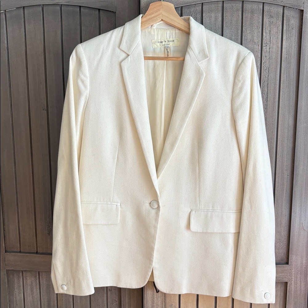 Rag & Bone Cream Jacket